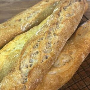 Baguete Italiana Tradicional de Fermentação Natural da Padaria Artesanal Delivery Conexão Delícia