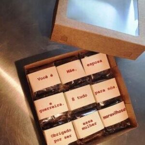 Caixa Brownies Personalizados