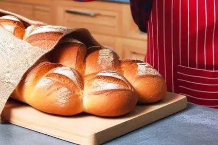 Pão de Fermentação Natural Longa Uma Aventura Crocante e Levemente Azeda
