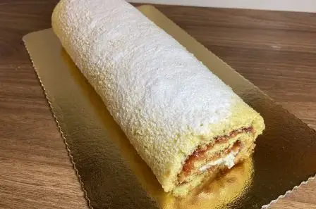Rocambole, Cream Cheese com Goiabada Romeu e Julieta
