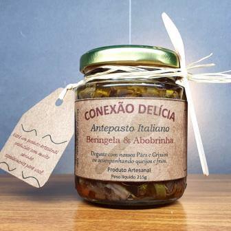 Antepasto Berinjela e Abobrinha Antepasto Berinjela e Abobrinha