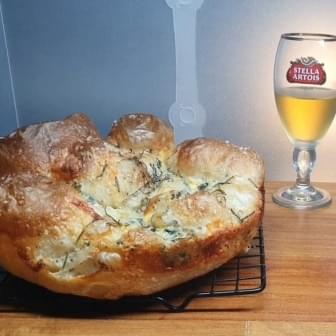 Focaccia Gorgonzola Focaccia Gorgonzola Cerveja