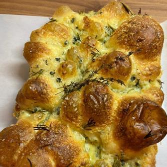 Focaccia Gorgonzola Focaccia Gorgonzola